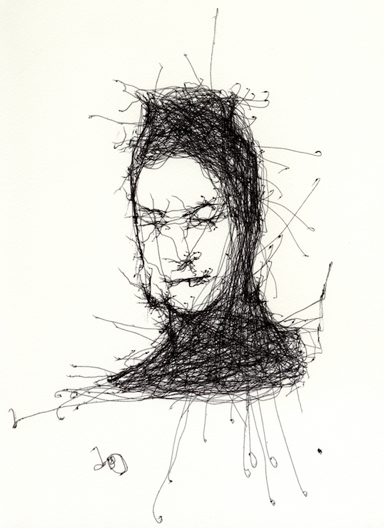 Human Study #1 3RNP ©Patrick Tresset