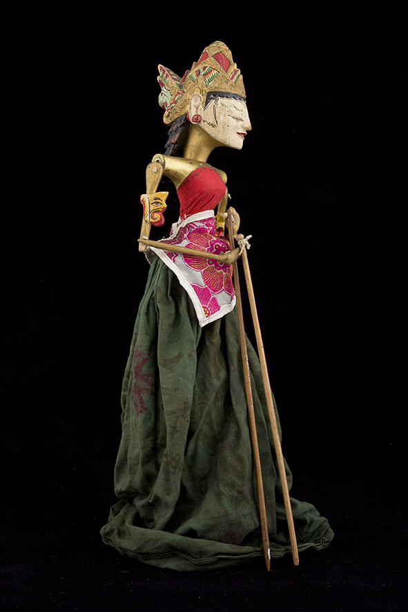 Wayang Golek d'Indonésie - 20ème siècle ©MaisondelaMarionnette