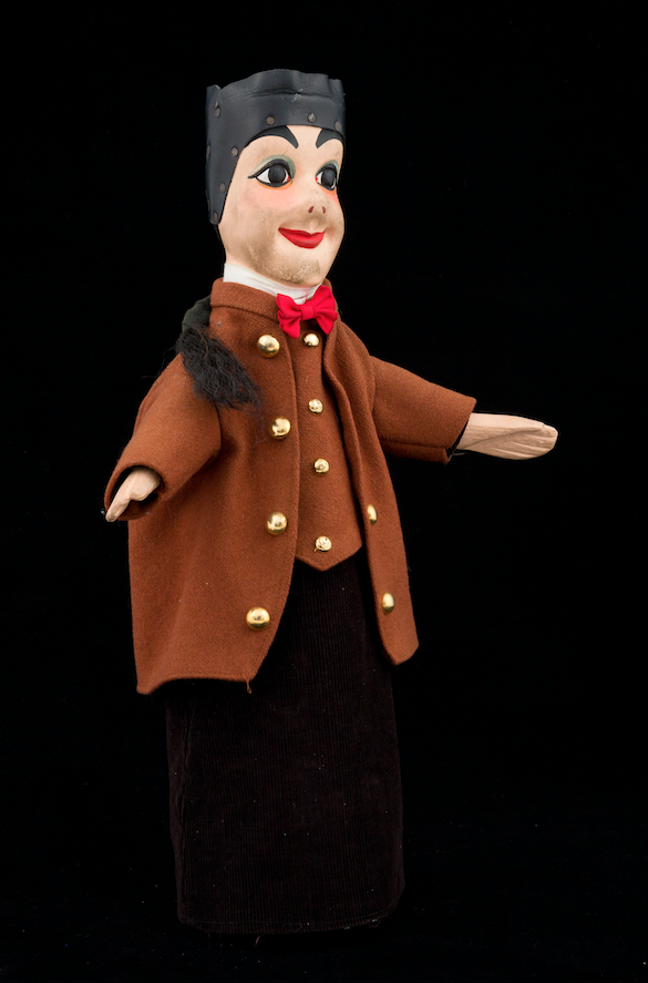 Guignol, marionnette Lyonnaise 20ème siècle ©MaisondelaMarionnette
