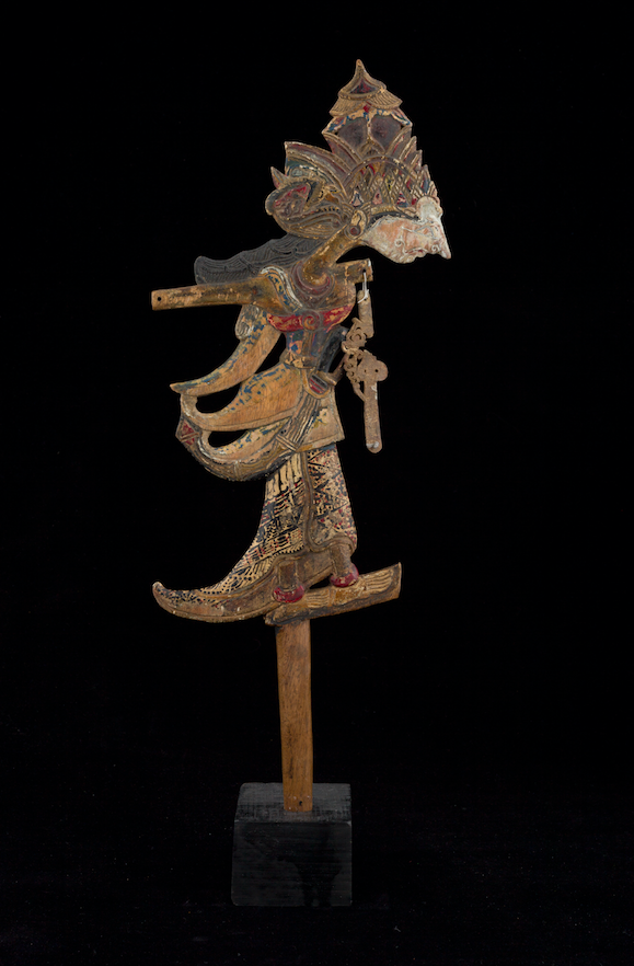 Marionnette clown wayang Klitik d'Indonésie 19ème siècle ©MaisondelaMarionnette