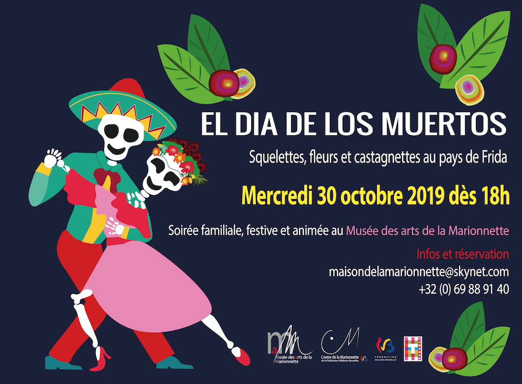 Halloween El dia de los Muertos au Musée des arts de la Marionnette